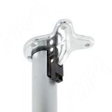 Опора для стола складная, D50, H710+20 мм, мат. серебро, 4шт. TG612.710.MSL, фото 2