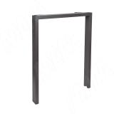 Толедо опора для стола П-образная, 60х30, 595xH723+15 мм, графит TL60X30/595X720GR, фото 1