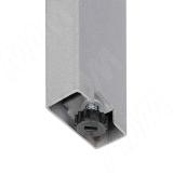 Толедо опора для стола П-образная, 60х30, 595xH723+15 мм, хром матовый (RAL 9006, муар) TL60X30/595X720CRM, фото 3