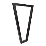 Сальта опора для стола V-образная, 40х40, H820 (+10 мм), черный (RAL 9005, муар) V40X40/820 BLC, фото 1