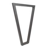 Сальта опора для стола V-образная, 40х40, H820 (+10 мм), графит V40X40/820 GR, фото 1