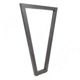 Сальта опора для стола V-образная, 40х40, H870 (+10 мм), графит V40X40/870 GR, фото 1