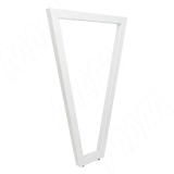 Сальта опора для стола V-образная, 40х40, H870 (+10 мм), белый (RAL 9003, муар) V40X40/870 WT, фото 1