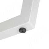 Сальта опора для стола V-образная, 40х40, H870 (+10 мм), хром матовый (RAL 9006, муар) V40X40/870 CRM, фото 3