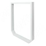 Виго опора для стола П-образная, 60х30, 595хH715+10 мм, белый (RAL 9003, муар) VI60X30/595X715 WT, фото 1