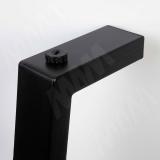 Валенсия опора для стола Г-образная, 60х30, H870+10 мм, черный VL60X30/870 BLC, фото 3