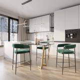 Валенсия опора для стола Г-образная, 60х30, H820+10 мм, золото матовое VL60X30/820 GL, фото 4