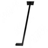 Валенсия опора для стола Г-образная, 60х30, H870+10 мм, черный VL60X30/870 BLC, фото 1