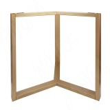 Валонгу подстолье 802х802, H730+10мм, золото матовое VL730X802X802 GL, фото 1