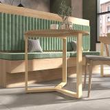 Валонгу подстолье 802х802, H730+10мм, золото матовое VL730X802X802 GL, фото 3