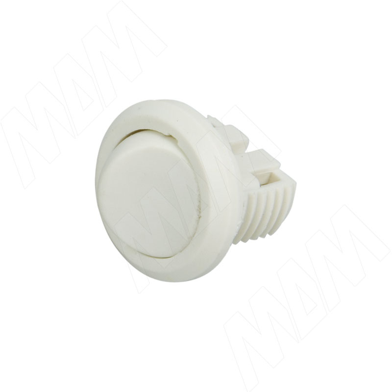 Выключатель врезной, белый фото товара 1 - 300 БЕЛЫЙ