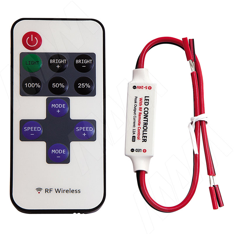 Диммер с пультом ДУ радиоканал 10 уровней регулировки яркости LSA-DIM-RF10 914₽