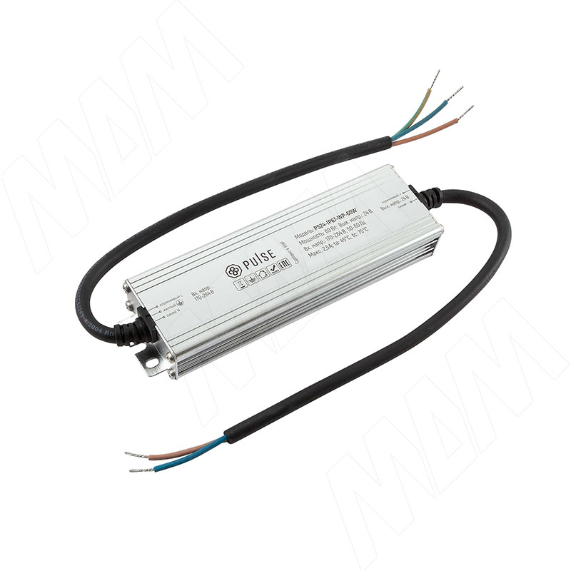 WATERPROOF Блок питания AC-230DC-24V IP67 60W PS24-IP67-WP-60W 1803₽