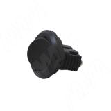 Выключатель врезной, черный 300 ЧЕРНЫЙ