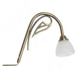 Светильник ДУГА "Флора" бронза, с лампой, G4, 20W 6180-115 02