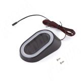 AURA Светильник овальный, черный, 12V, 2,5W