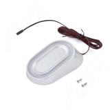 AURA Светильник овальный, серебро, 12V, 2,5W