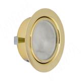 Точечный врезной светильник, золото, с лампой, G4, 20W FT9251 03