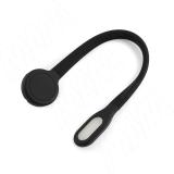 FLEX Светодиодный светильник на гибкой ножке с сенсорным выключателем, 1 USB, 1 USB Type-C, черный, 12V, нейтральный белый 4000К, 1,7W
