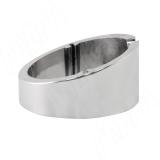 Проставка круглая наклонная для врезных светильников LINSU и POINT, хром LI-SPACER45