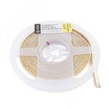 LUX, COB лента светодиодная, 480 диодов, 24V, боковое свечение, свободная резка, 5 м, CRI 90, нейтральный белый 4000К, IP20, 10W/1м