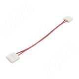 STANDART Коннектор для ленты 10 мм, провод 150 мм, IP20