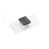 BUTTON Коннектор для ленты 8 мм, стык в стык, IP20 LSA-8-BT-SS-NO-20