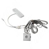 TOUCH ME Выключатель сенсорный диммируемый с подсветкой, врезной, цвет серебро, 12/24V, 30/60W LSA-DIM-TOUCHME