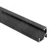 Профиль СМ1, угловой, черный, 16х16мм, L-2000 LSP-CM1-ALU-2000-BL
