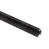 Профиль FM10, врезной, угловой узкий, для ленты с основанием 5мм, черный, 15х8,5мм, L-3000