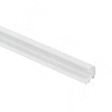 Профиль FM10, врезной, угловой узкий, для ленты с основанием 5мм, белый матовый, 15х8,5мм, L-2000