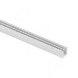 Профиль SM9, накладной узкий, для ленты с основанием 5мм, серебро, 7,5х8мм, L-3000