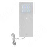 POLAR Светодиодный светильник накладной, серебро, 24V, 190мм, нейтральный белый 4000К, 5W PO24-190NO-NW5