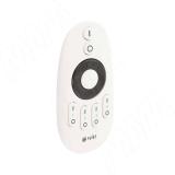 SMART,  Пульт дистанционного управления контроллером для монохромной или CCT ленты, с вращающимся колесом, 4 зоны, 2.4 ГГц