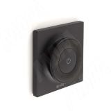 SMART,  Пульт дистанционного управления контроллером для монохромной или CCT ленты, с колесом прокрутки, c квадратным магнитным креплением, черный, 2.