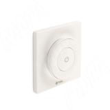 SMART,  Пульт дистанционного управления контроллером для монохромной или CCT ленты, с колесом прокрутки, c квадратным магнитным креплением, белый, 2.4