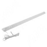 RAM Светодиодный светильник с ИК-выключателем (IR), серебро, 12V, 600мм, нейтральный белый 4500К, 5W RM12-600IR-NW5