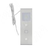 SMART Светодиодный светильник с датчиком движения (PIR), серебро, 12V, нейтральный белый 4500К, 1.5W SM12-180PIR-NW1