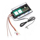 Выключатель для зеркала сенсорный, диммируемый, обогрев, для ленты CCT, электронные часы, 2 кнопки, 12/24В