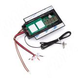 Выключатель для зеркала сенсорный, диммируемый, обогрев, электронные часы, 2 кнопки, 12/24В