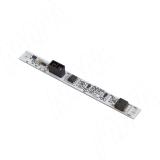 Выключатель на преграду, для установки в профиль, ширина 8 мм, 12/24V, 60/120W