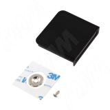 Датчик инфракрасный (IR) на преграду, беспроводной, врезной/накладной, цвет черный, с крепежом