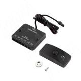 Выключатель инфракрасный (IR) на движение, беспроводной, диммируемый,12/24В, 60/120Вт, IP20, накладной, цвет черный, с крепежом