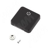 Датчик сенсорный беспроводной, диммируемый, накладной, цвет черный, с крепежом