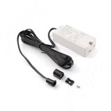 Выключатель инфракрасный (IR) на преграду, врезной, черный, 220V, 250W SW2-DS-FM-1BL