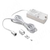 Выключатель инфракрасный (IR) на преграду, врезной, хром матовый, 220V, 250W SW2-DS-FM-1MCR