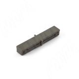 TRACK Коннектор прямой для соединения шинопровода, антрацит TK24-CON-180-NO-AN