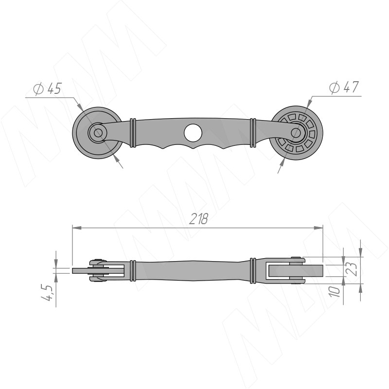 Роликовый инструмент для приклеивания светодиодной ленты фото товара 4 - LSA-TOOL-5-8-10