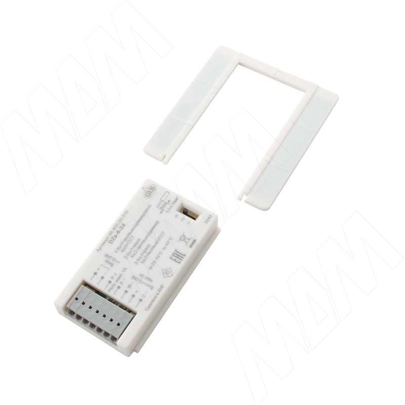 Выключатель сенсорный диммируемый, для зеркала, 2 кнопки, 12/24V, 60/120W фото товара 3 - SW1-TS-MR-2