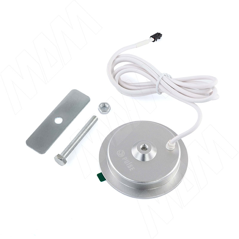 WIZ беспроводное зарядное устройство, врезное, d=74 мм, черный, 12V, 15W фото товара 2 - WCH-60-1W-BL